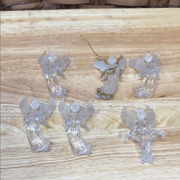 Vintage Elegant Angel Christmas Ornaments - Picture 1 of 5